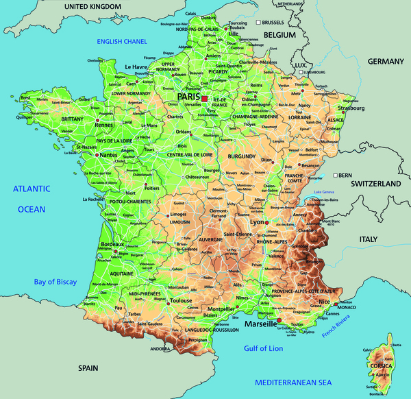 France map Print