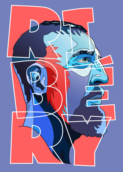 Franck Ribery Print