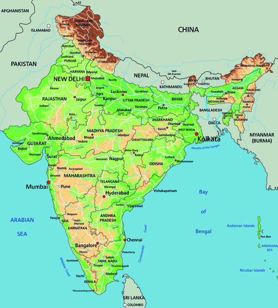 India Map by SamKal