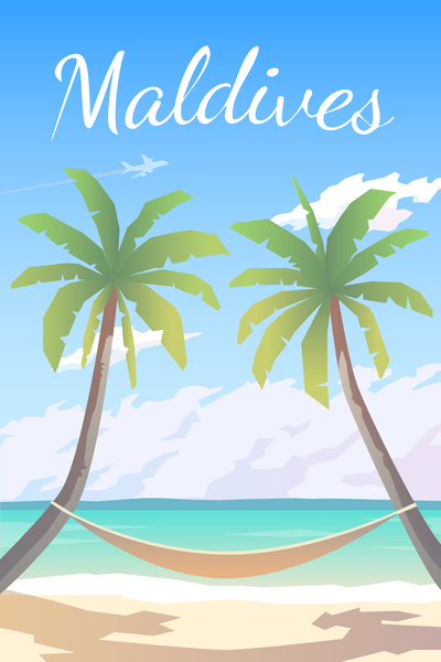 Maldives Print