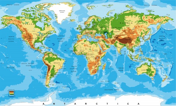 World Map by SamKal