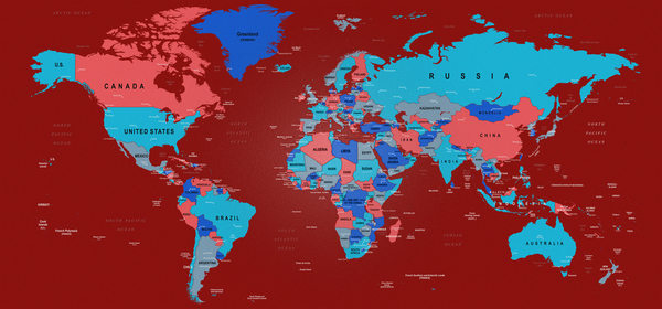 World Map by SamKal