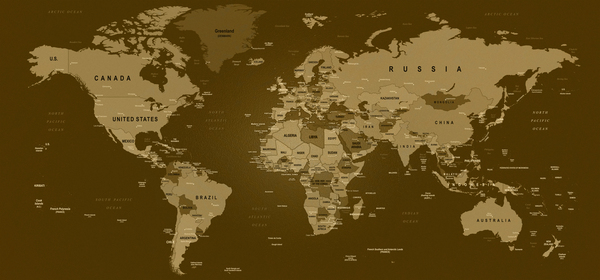 World Map by SamKal