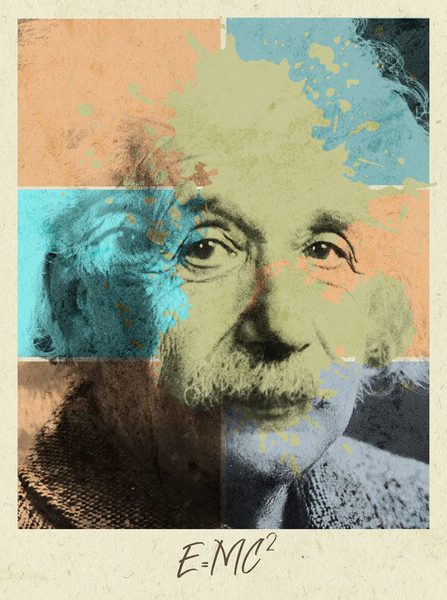 Albert Einstein by SamKal