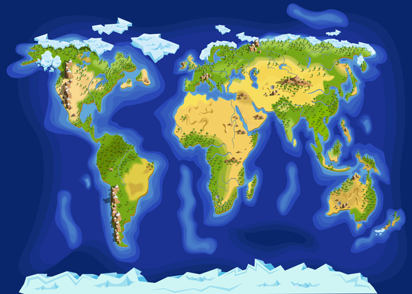 World Map by SamKal
