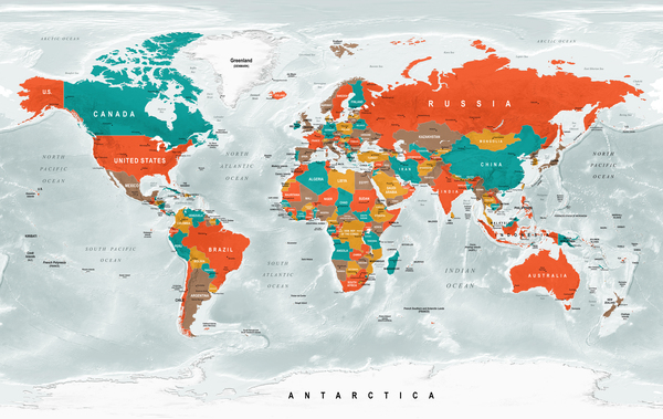 World Map by SamKal