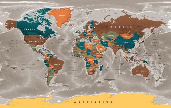 World Map by SamKal