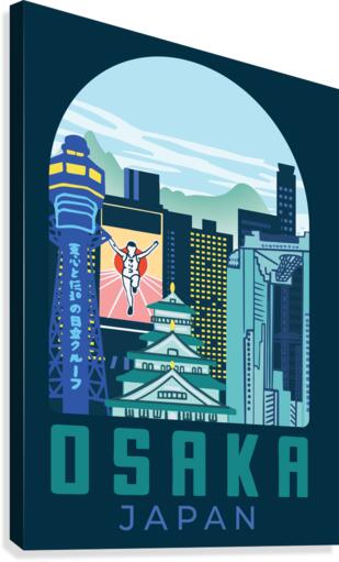Osaka Canvas Print