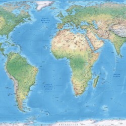 Physical World Map