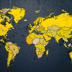 Graffiti World Map