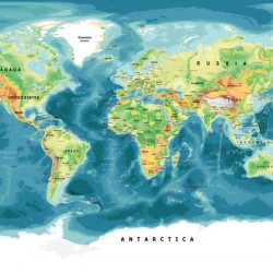 Physical World Map