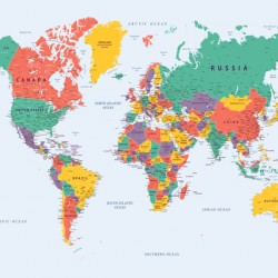 Political World map