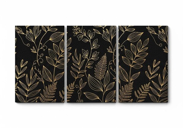 Golden Botanical Shape by Djamel ziani