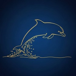 Continuous Dolphin Line
