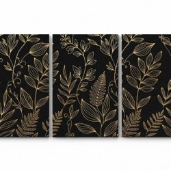 Golden Botanical Shape