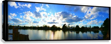 Cloudy Explosion Canvas Print