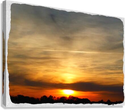 Red Dawn Canvas Print