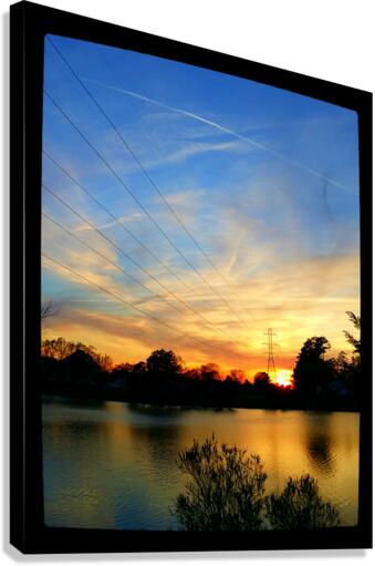 Magical Sunset Canvas Print