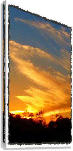 Wind Fire Canvas Print