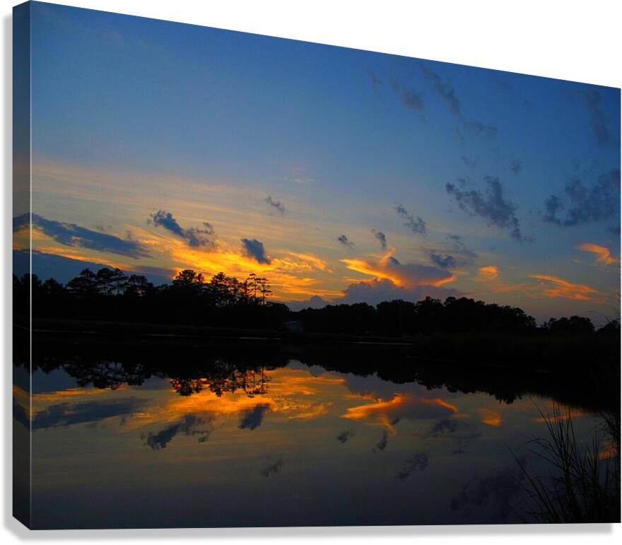 Calm Settings Canvas Print
