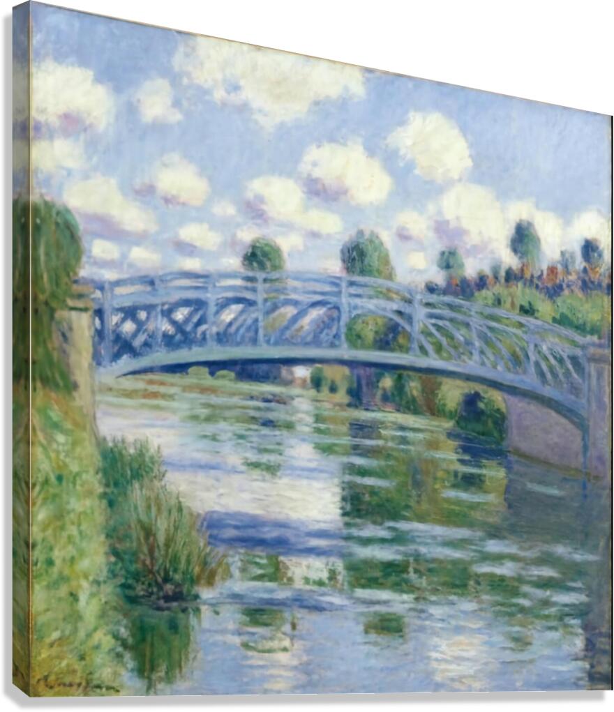 Glimmering Waterscape Canvas Print