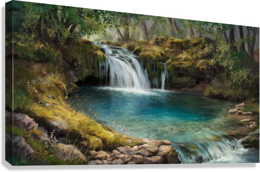 Hidden Waterfall Canvas Print
