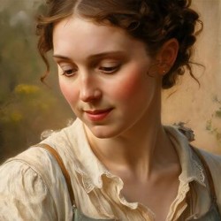 Rustic Womans Portrait