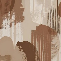 Abstract Neutral Brown Modern Instant Art