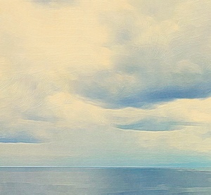 cloudy ocean
