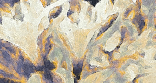 celadon hills abstract by NDZ Designs