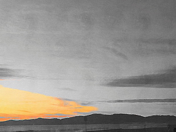 sunset in b&w by NDZ Designs