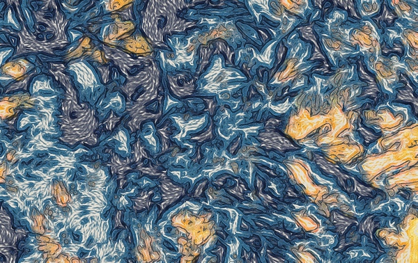 blue abstract by NDZ Designs