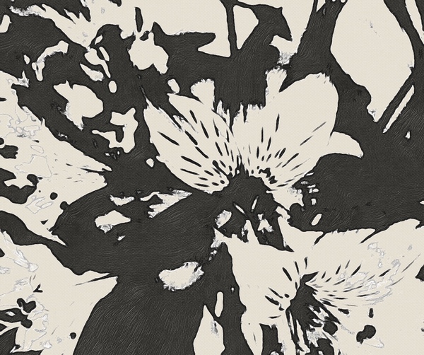 black floral matte by NDZ Designs