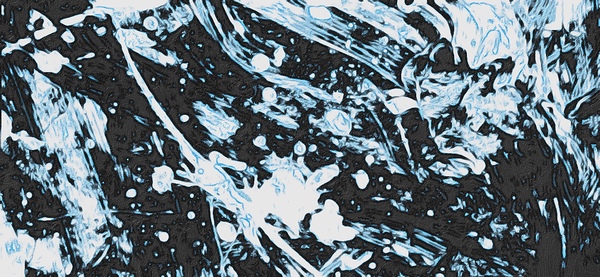 blue splatter by NDZ Designs