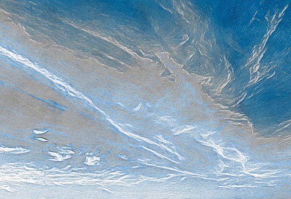 blue streak Print