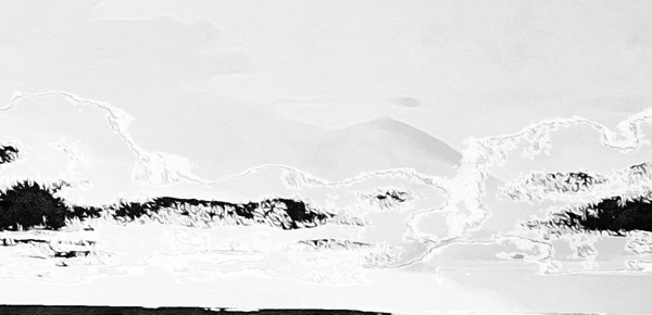 bw mountain by NDZ Designs