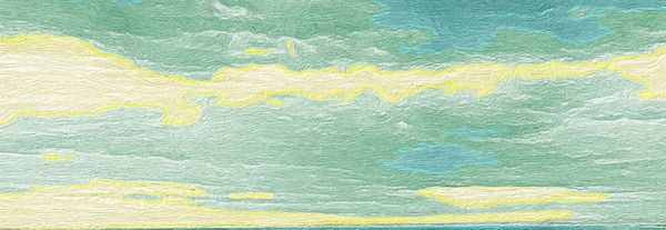 green abstract Print