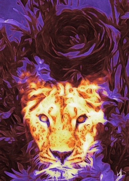 lioness musician by NDZ Designs