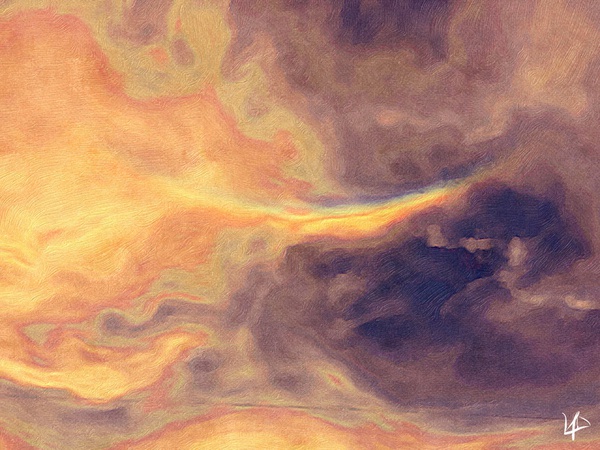 fiery sky  Imprimer