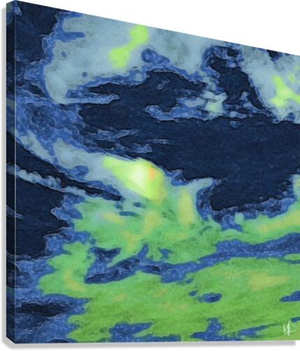 sea of green Canvas Print