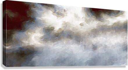 misty cloud Canvas Print