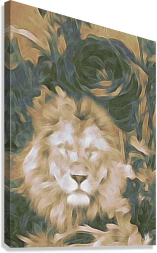 leo rose  Canvas Print