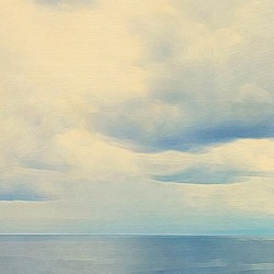 cloudy ocean
