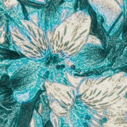 turquoise flower