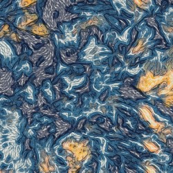 blue abstract