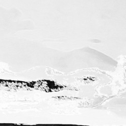bw mountain