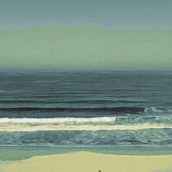 beachy green horizon