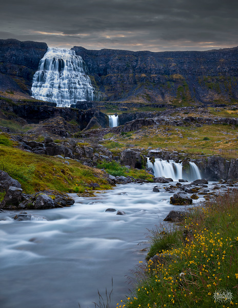 Dynjandi Waterfall by Nate Solo