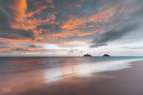 Lanikai Beach Sunrise by Nate Solo