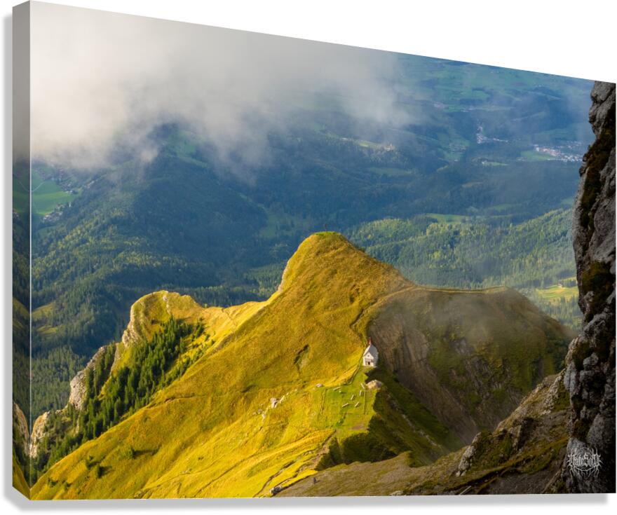 Dragons Eye View Canvas Print